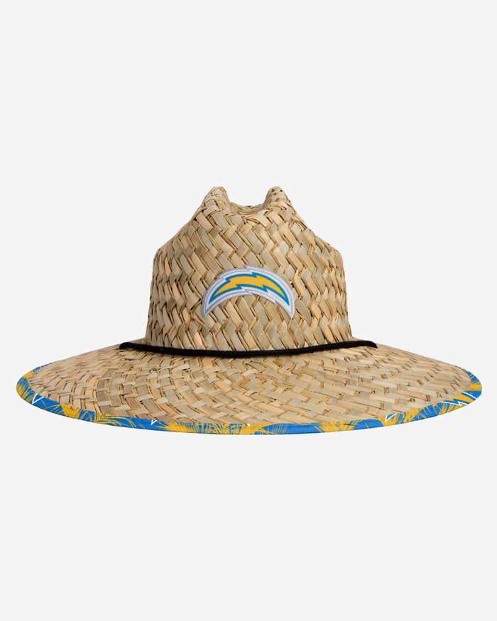 Los Angeles Chargers Floral Straw Hat FOCO - FOCO.com