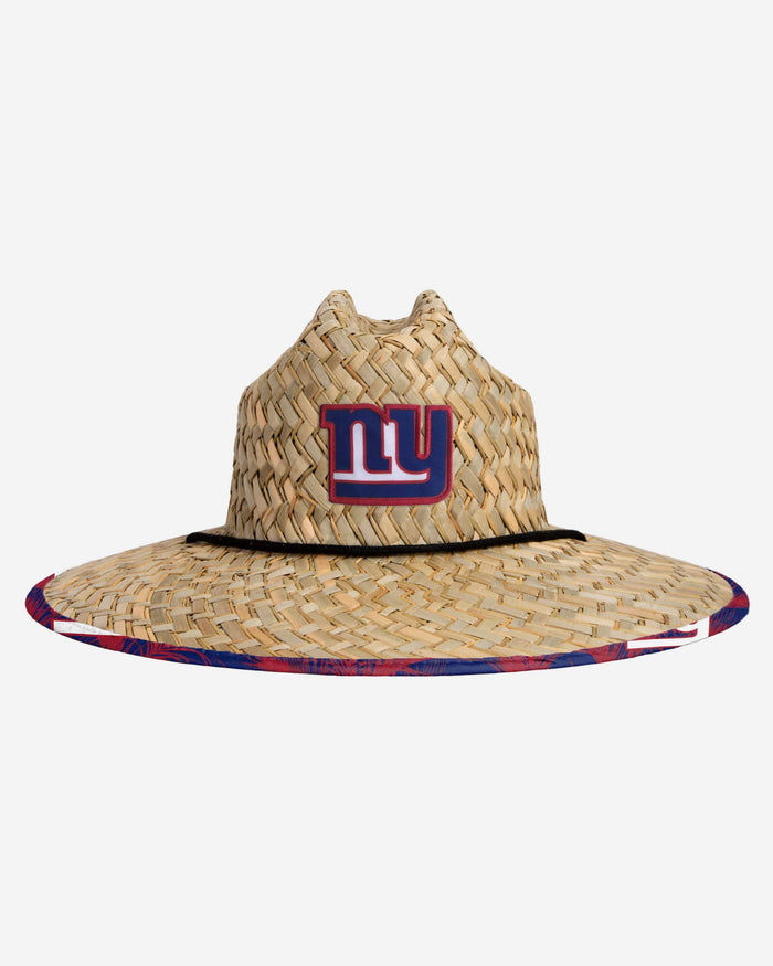 New York Giants Floral Straw Hat FOCO - FOCO.com