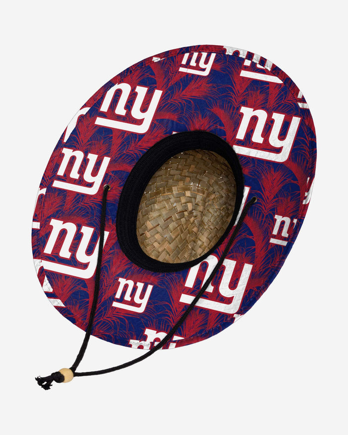 New York Giants Floral Straw Hat FOCO - FOCO.com