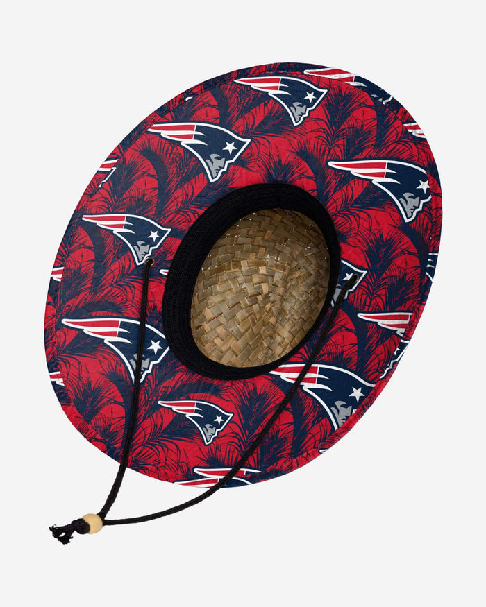 New England Patriots Floral Straw Hat FOCO - FOCO.com