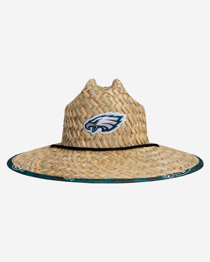 Philadelphia Eagles Floral Straw Hat FOCO - FOCO.com