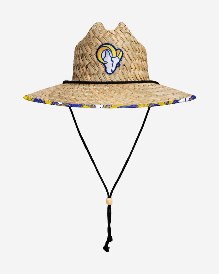 Los Angeles Rams Floral Straw Hat FOCO - FOCO.com