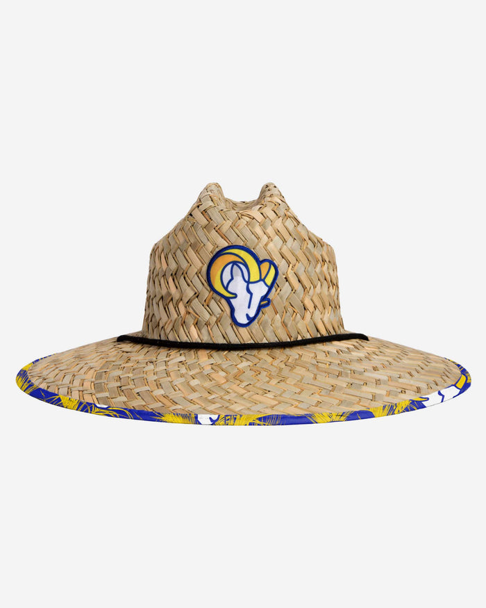 Los Angeles Rams Floral Straw Hat FOCO - FOCO.com