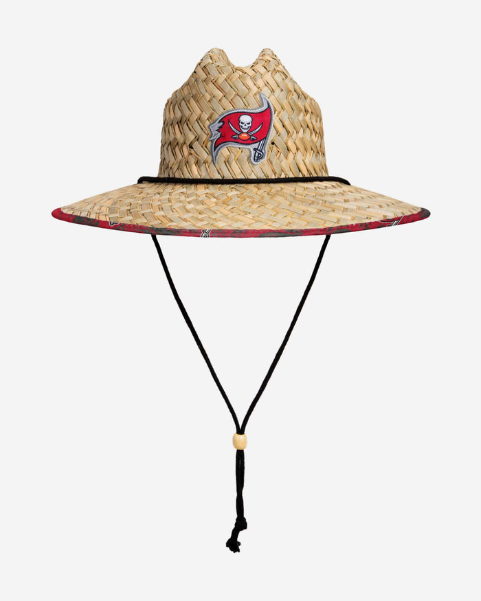 Tampa Bay Buccaneers Floral Straw Hat FOCO - FOCO.com