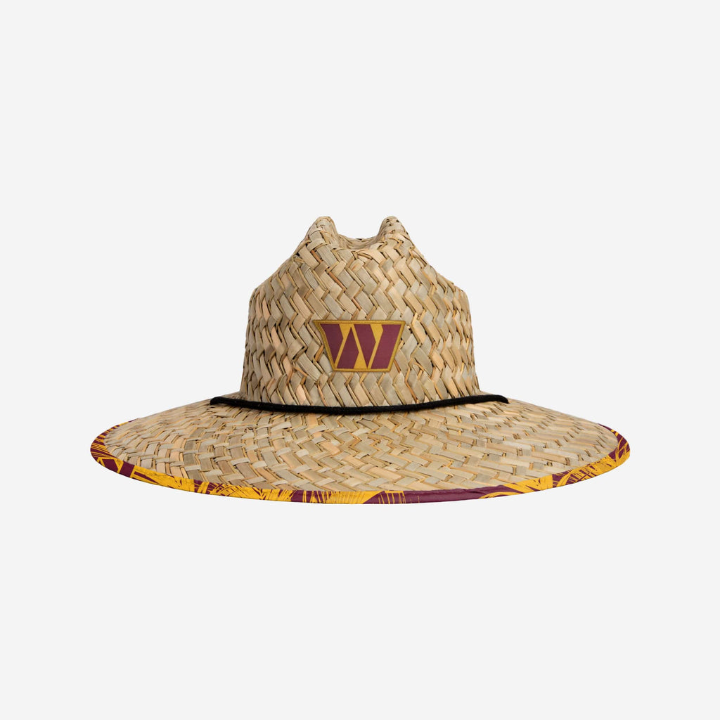 Washington Commanders Floral Straw Hat FOCO - FOCO.com