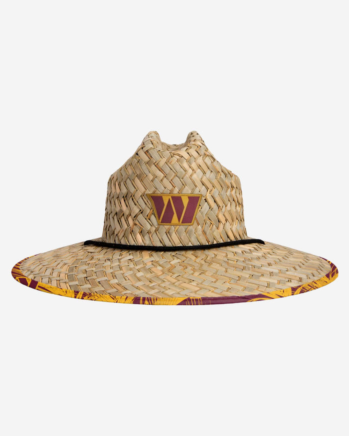 Washington Commanders Floral Straw Hat FOCO - FOCO.com