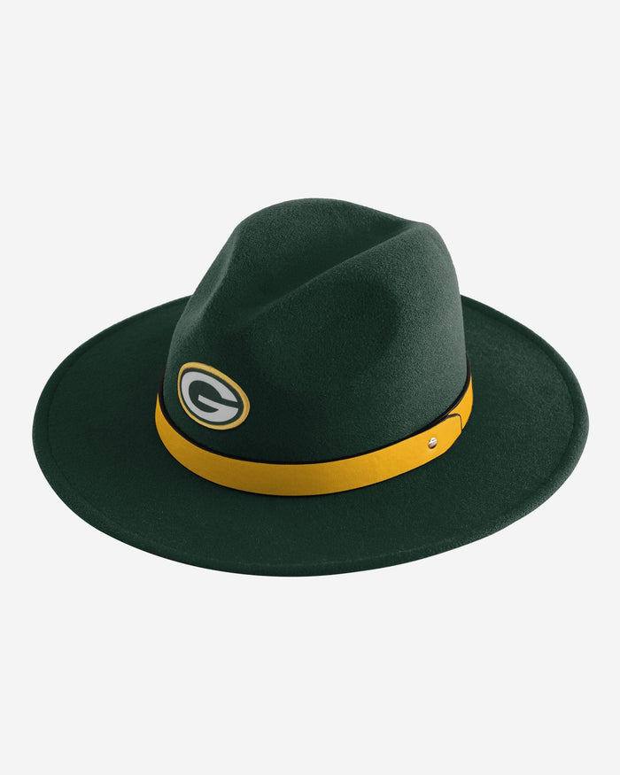 Green Bay Packers Team Color Fedora FOCO - FOCO.com