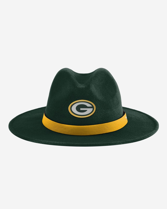 Green Bay Packers Team Color Fedora FOCO - FOCO.com