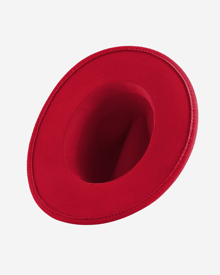 Kansas City Chiefs Team Color Fedora FOCO - FOCO.com