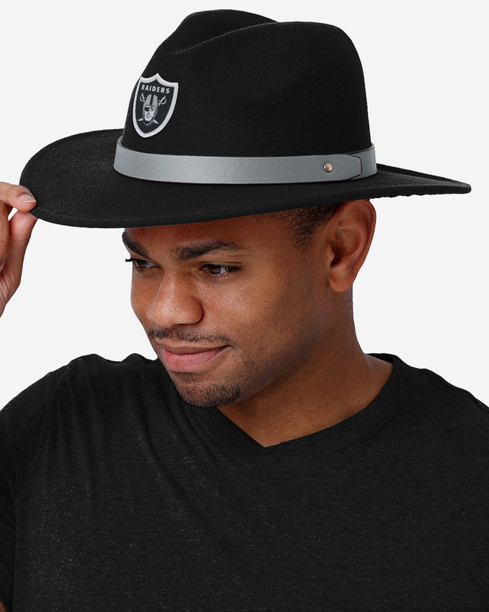 Las Vegas Raiders Team Color Fedora FOCO - FOCO.com