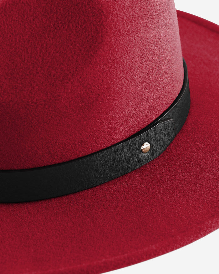 San Francisco 49ers Team Color Fedora FOCO - FOCO.com