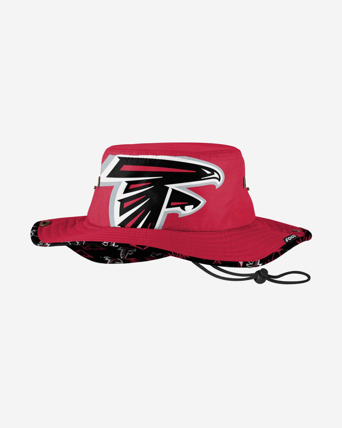 Atlanta Falcons Cropped Big Logo Hybrid Boonie Hat FOCO - FOCO.com