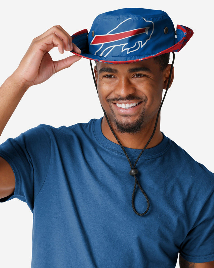 Buffalo Bills Cropped Big Logo Hybrid Boonie Hat FOCO - FOCO.com