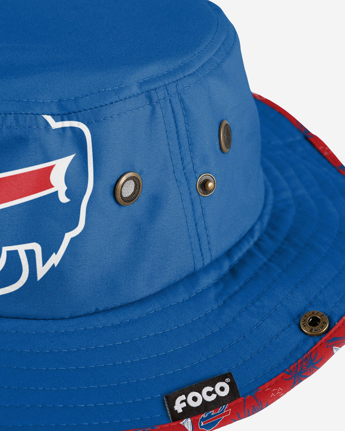 Buffalo Bills Cropped Big Logo Hybrid Boonie Hat FOCO - FOCO.com