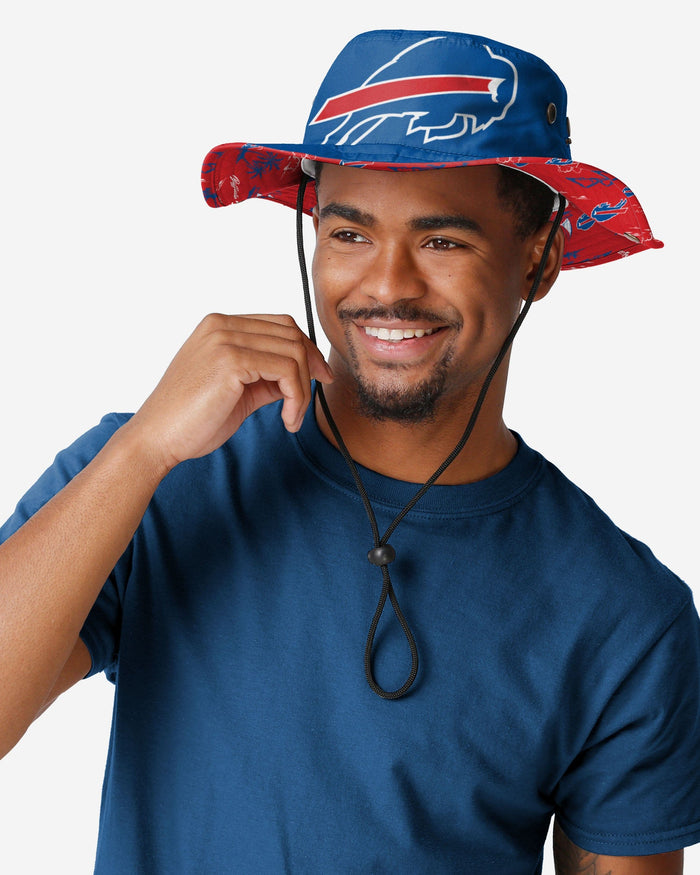 Buffalo Bills Cropped Big Logo Hybrid Boonie Hat FOCO - FOCO.com