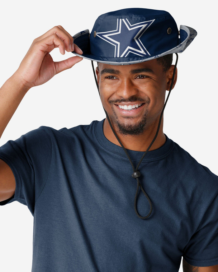 Dallas Cowboys Cropped Big Logo Hybrid Boonie Hat FOCO - FOCO.com