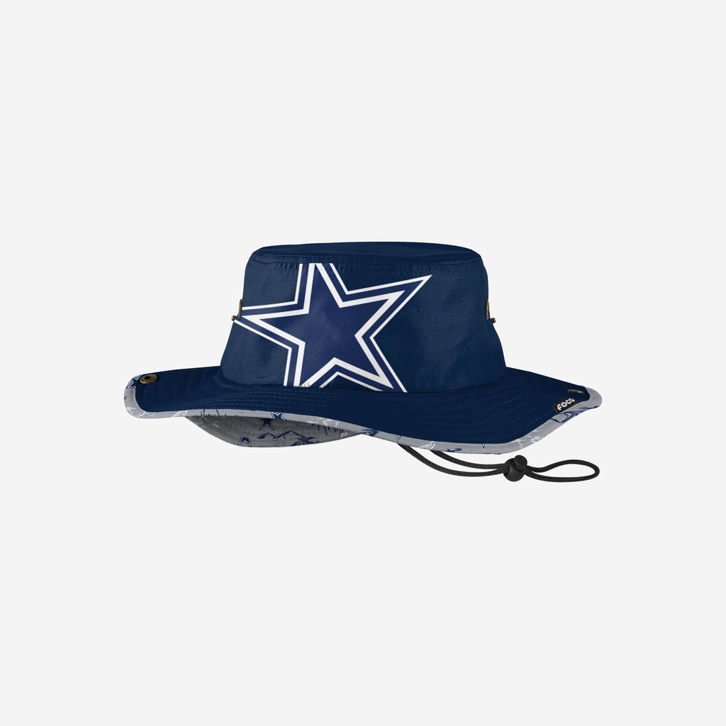 Dallas Cowboys Cropped Big Logo Hybrid Boonie Hat FOCO - FOCO.com