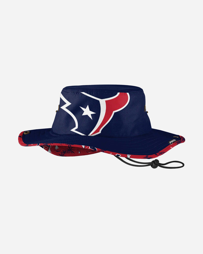 Houston Texans Cropped Big Logo Hybrid Boonie Hat FOCO - FOCO.com