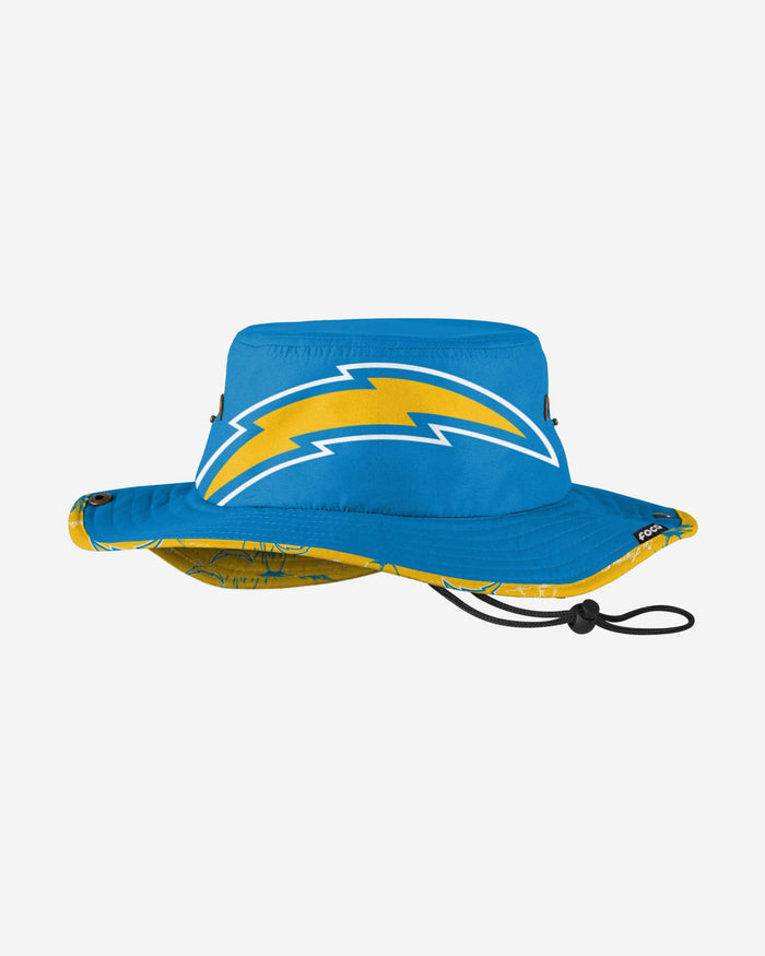 Los Angeles Chargers Cropped Big Logo Hybrid Boonie Hat FOCO - FOCO.com