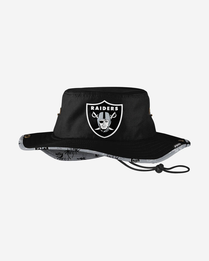 Las Vegas Raiders Cropped Big Logo Hybrid Boonie Hat FOCO - FOCO.com