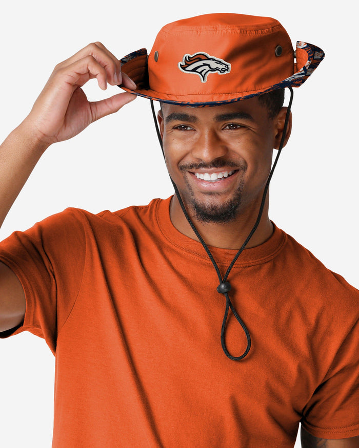 Denver Broncos Solid Hybrid Boonie Hat FOCO - FOCO.com