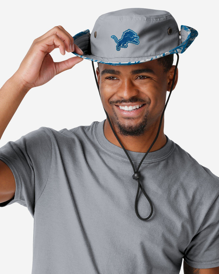 Detroit Lions Solid Hybrid Boonie Hat FOCO - FOCO.com