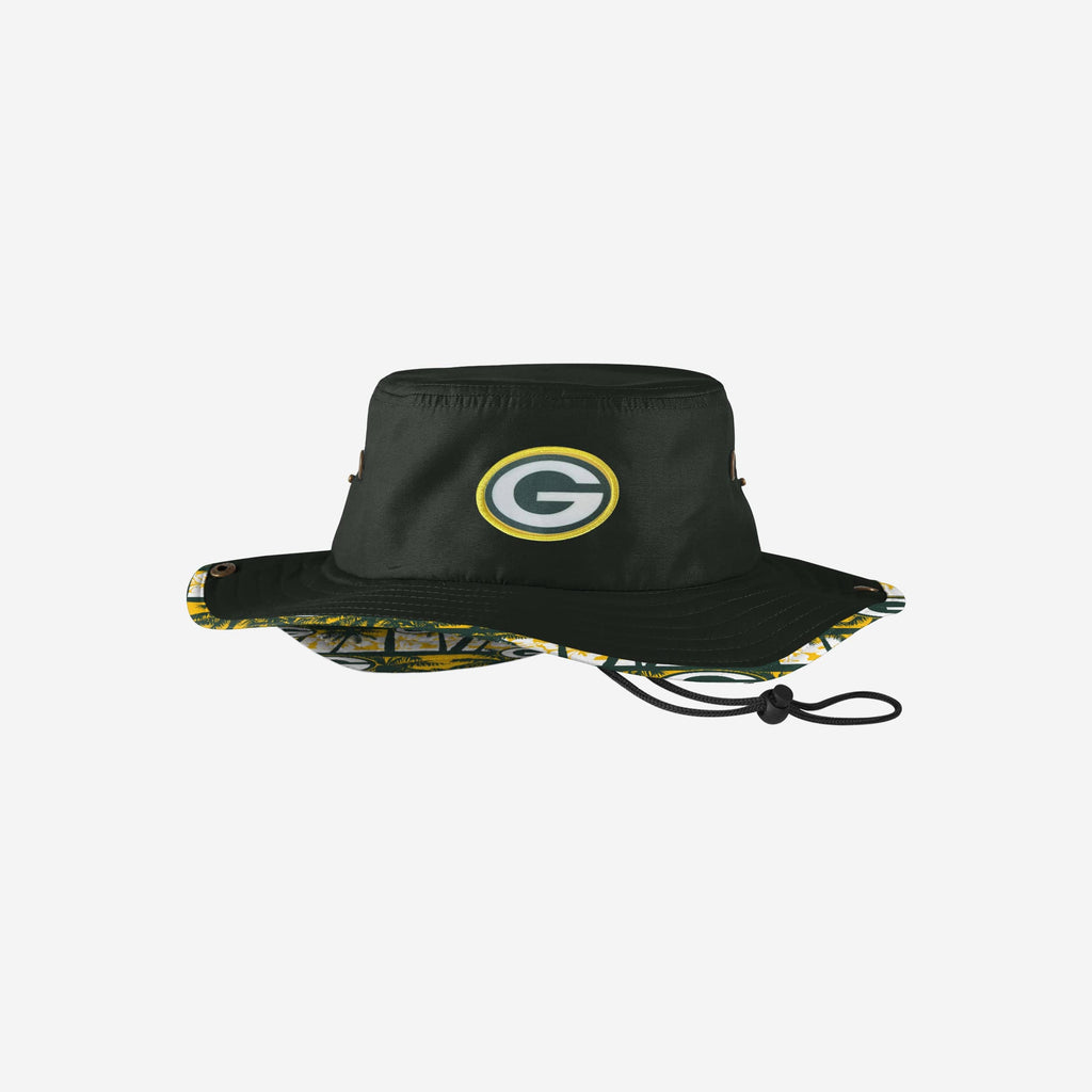 Green Bay Packers Solid Hybrid Boonie Hat FOCO - FOCO.com