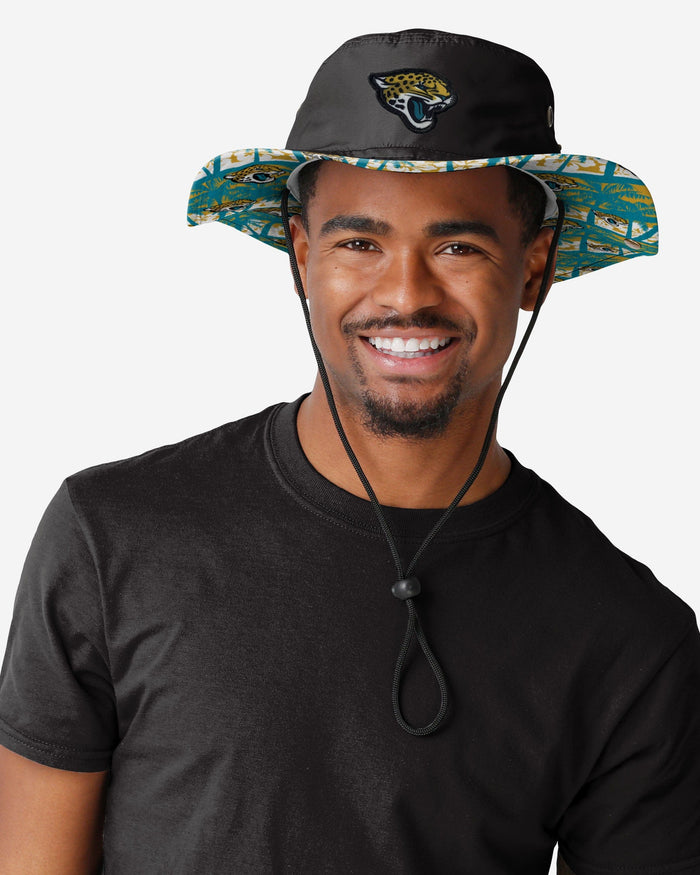 Jacksonville Jaguars Solid Hybrid Boonie Hat FOCO - FOCO.com