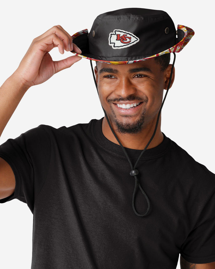 Kansas City Chiefs Solid Hybrid Boonie Hat FOCO - FOCO.com