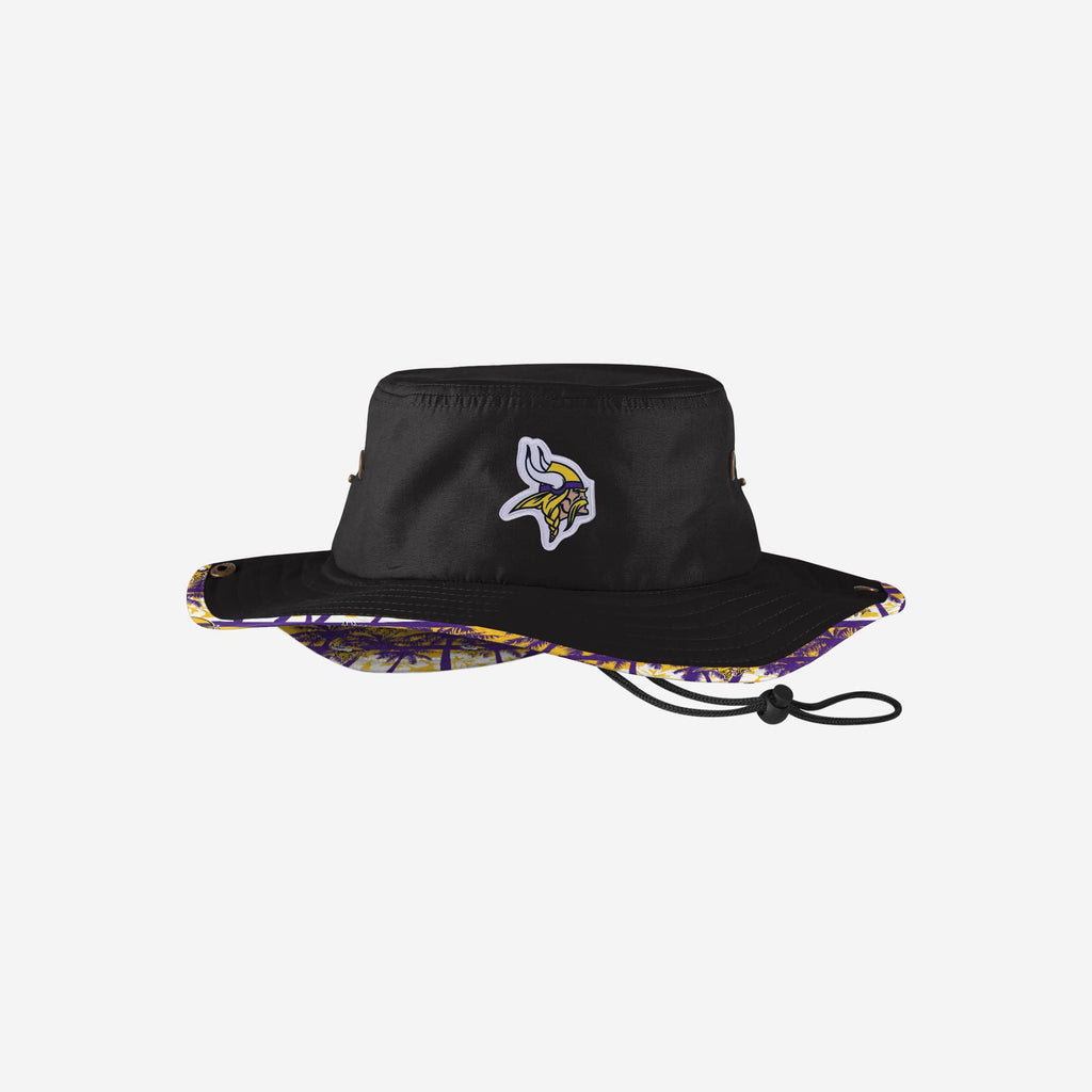 Minnesota Vikings Solid Hybrid Boonie Hat FOCO - FOCO.com