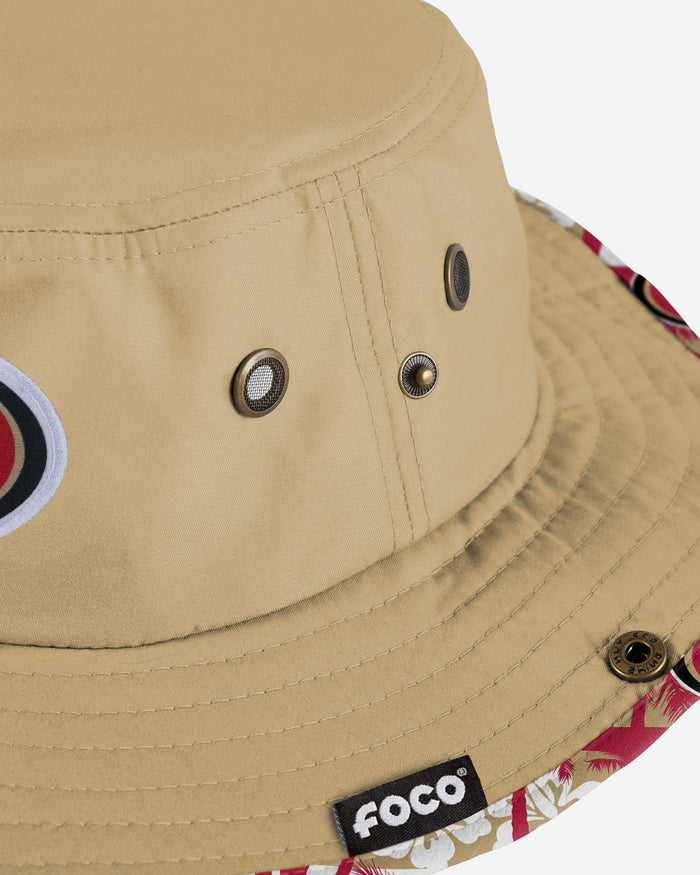San Francisco 49ers Solid Hybrid Boonie Hat FOCO - FOCO.com