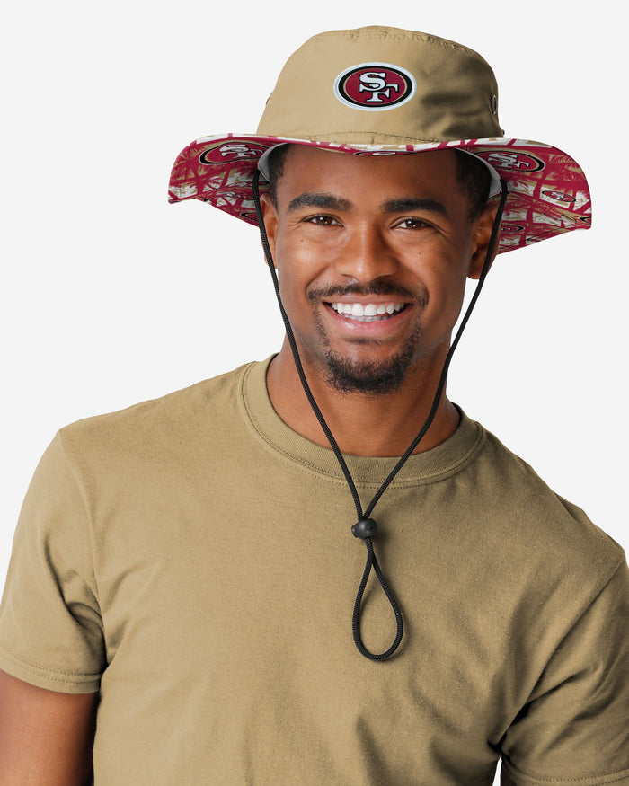 San Francisco 49ers Solid Hybrid Boonie Hat FOCO - FOCO.com