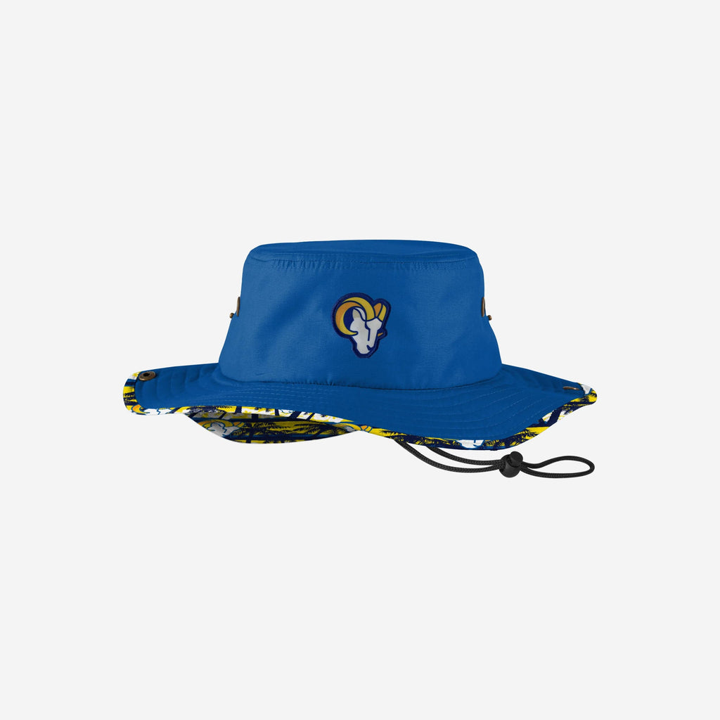 Los Angeles Rams Solid Hybrid Boonie Hat FOCO - FOCO.com