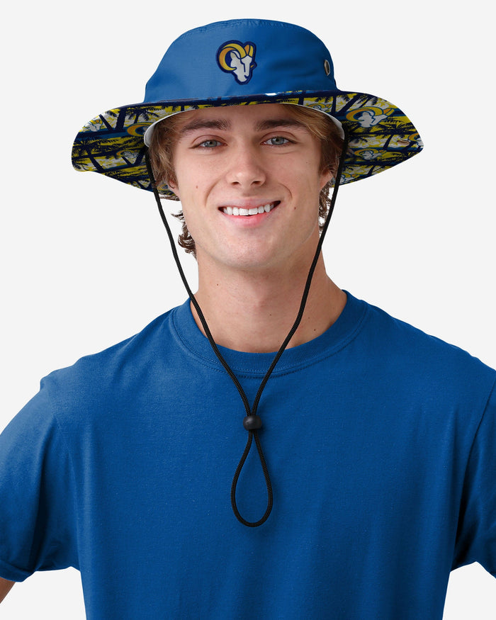 Los Angeles Rams Solid Hybrid Boonie Hat FOCO - FOCO.com