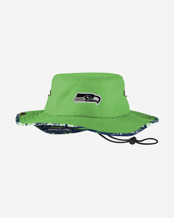 Seattle Seahawks Solid Hybrid Boonie Hat FOCO - FOCO.com