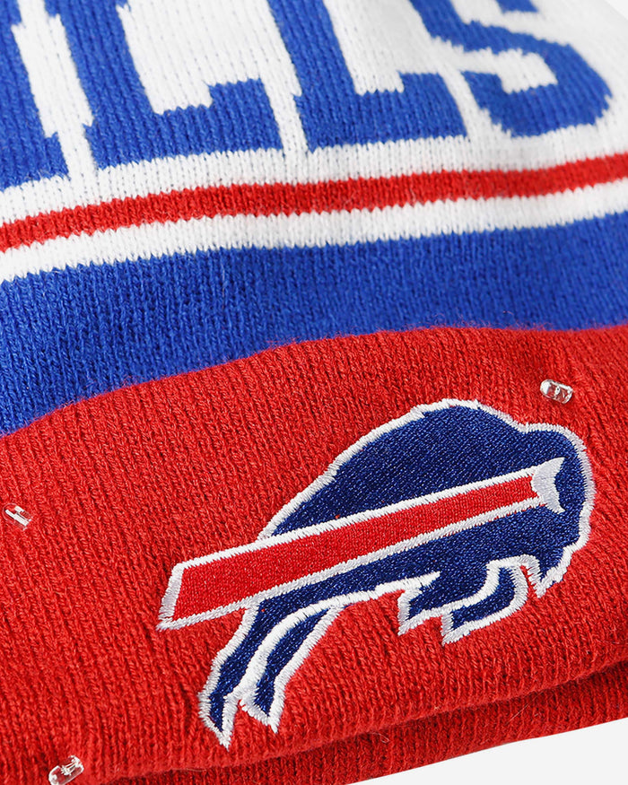 Buffalo Bills Snow Stealer Light Up Beanie FOCO - FOCO.com