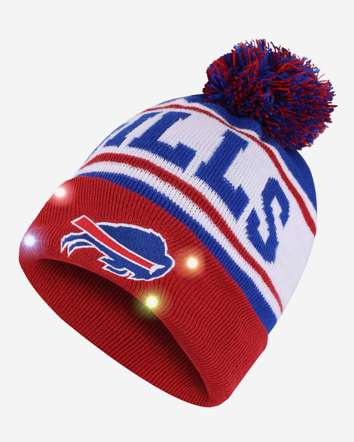 Buffalo Bills Snow Stealer Light Up Beanie FOCO - FOCO.com