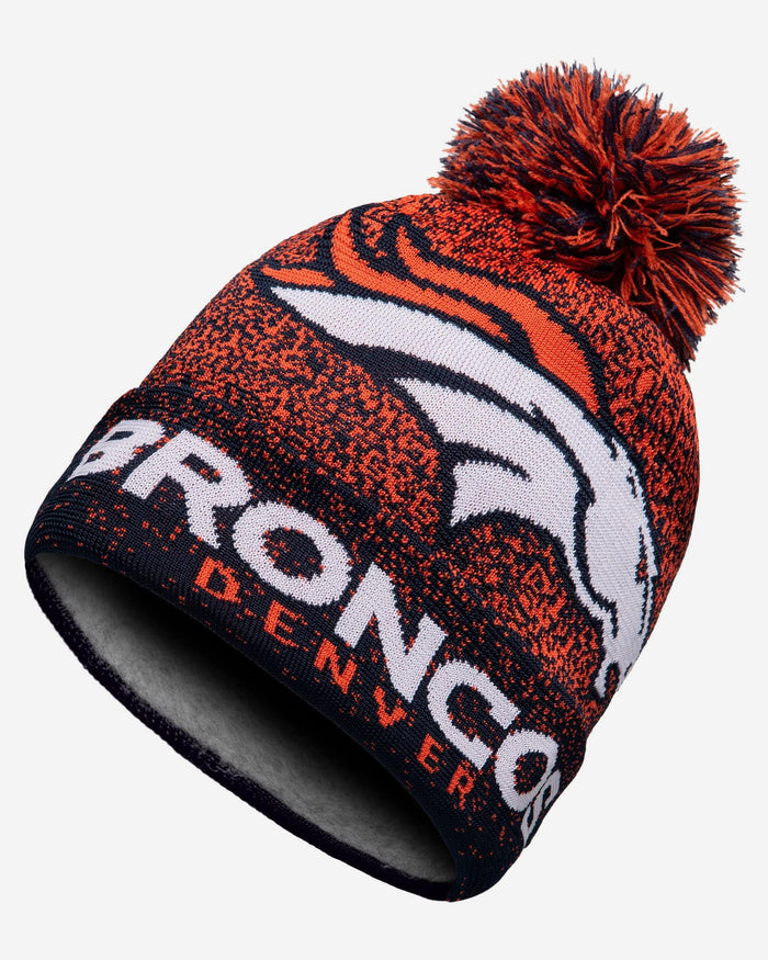 Denver Broncos Matrix Beanie FOCO - FOCO.com