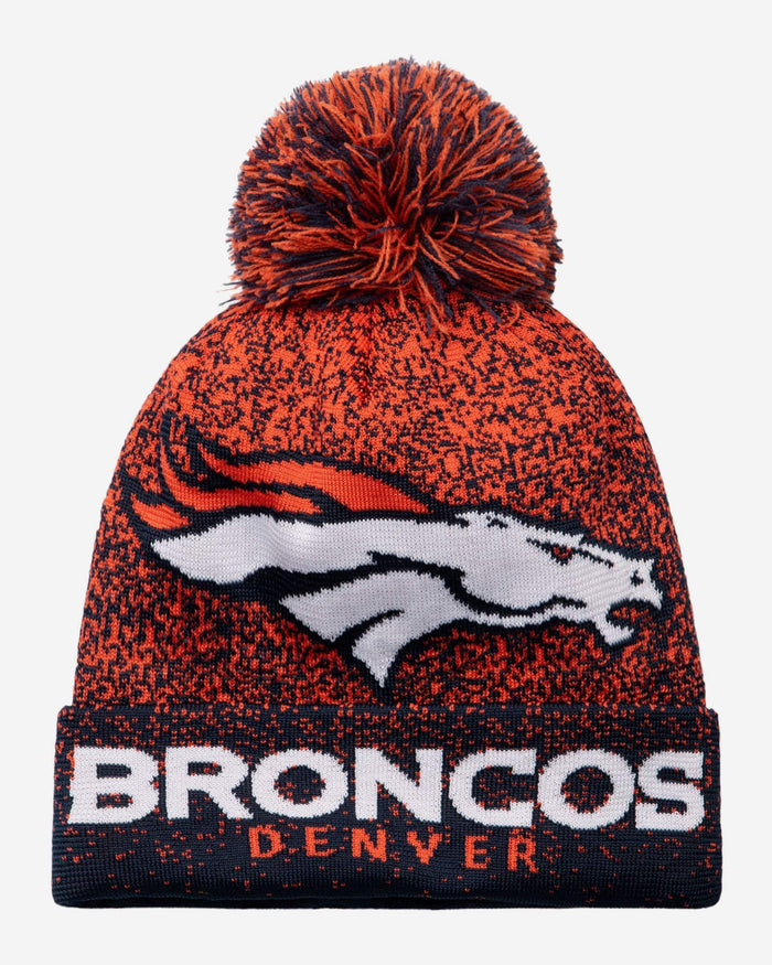 Denver Broncos Matrix Beanie FOCO - FOCO.com