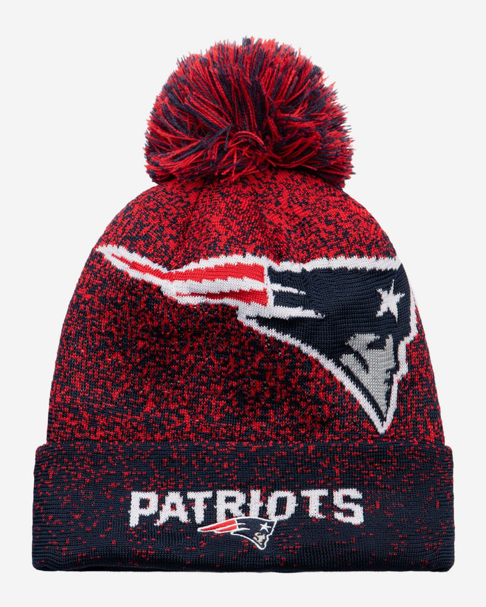 New England Patriots Matrix Beanie FOCO - FOCO.com