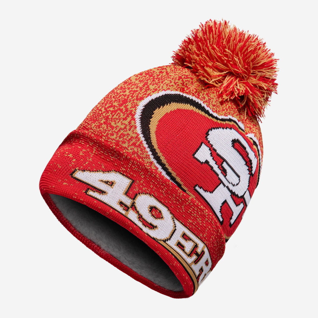 San Francisco 49ers Matrix Beanie FOCO - FOCO.com