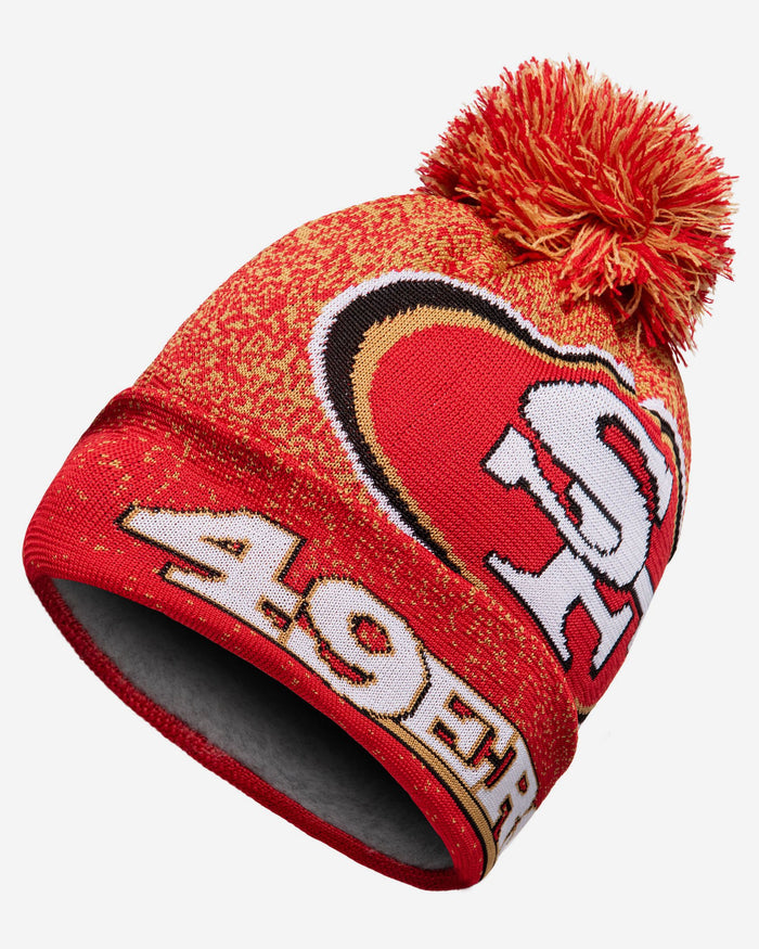 San Francisco 49ers Matrix Beanie FOCO - FOCO.com