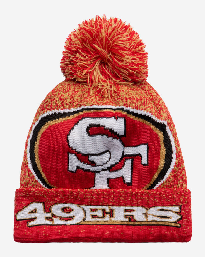 San Francisco 49ers Matrix Beanie FOCO - FOCO.com