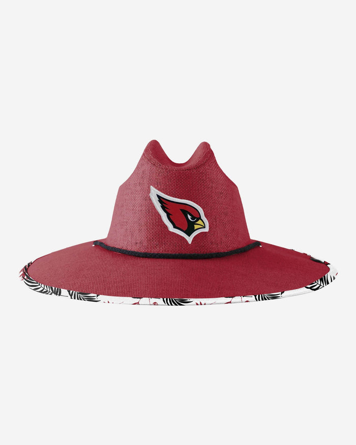 Arizona Cardinals Team Color Straw Hat FOCO - FOCO.com