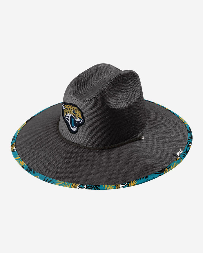 Jacksonville Jaguars Team Color Straw Hat FOCO - FOCO.com