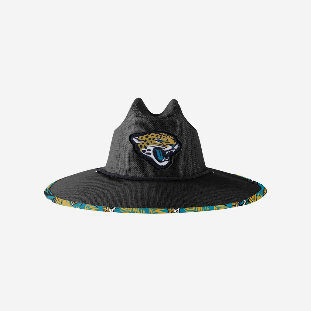 Jacksonville Jaguars Team Color Straw Hat FOCO - FOCO.com