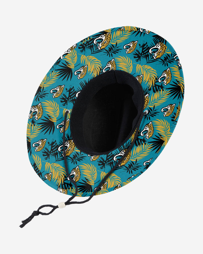 Jacksonville Jaguars Team Color Straw Hat FOCO - FOCO.com