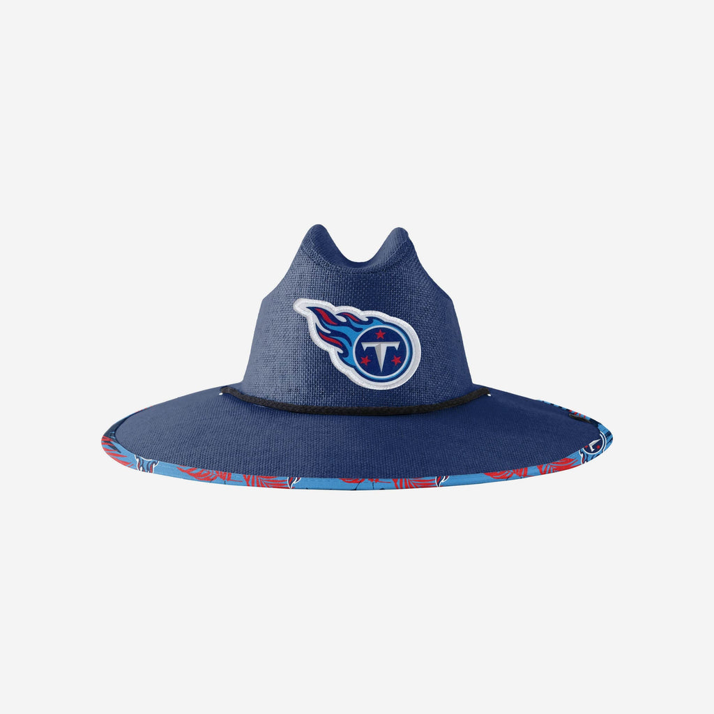 Tennessee Titans Team Color Straw Hat FOCO - FOCO.com