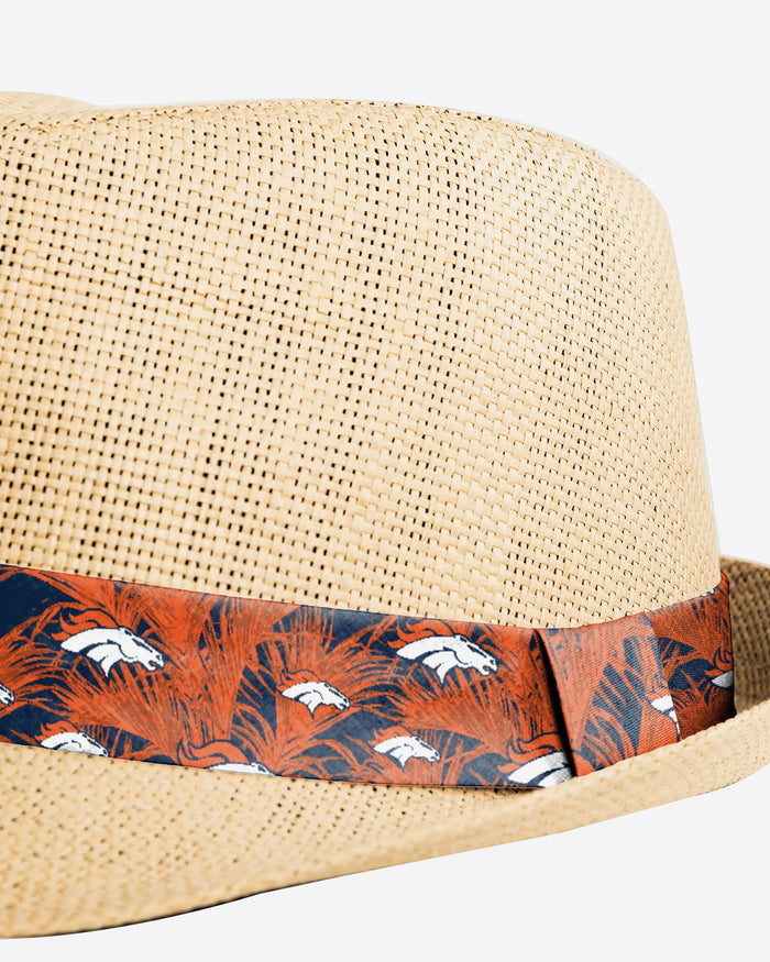 Denver Broncos Trilby Straw Hat FOCO - FOCO.com