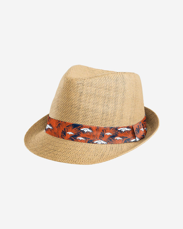 Denver Broncos Trilby Straw Hat FOCO - FOCO.com